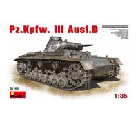 Maquette Char Pz.kpfw.iii Ausf.d Miniart 35169 1/35ème Maquette Char Promo