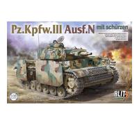 Maquette Char Pz.kpfw.iii Ausf.n Mit Schürzen Takom 8005 1/35ème Maquette Char P