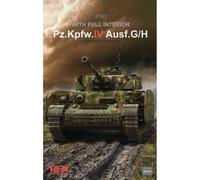 Maquette Char Pz.kpfw.iv Ausf. G/h With Full Interior |rye Field Model|5055| 1:3