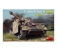 Maquette Char Pz.Kpfw.Iv Ausf. H Vomag. Early Prod. May 1943. Interior Kit - Miniart-Mini Art Multicolore