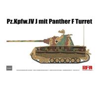 Maquette Char Pz.kpfw.iv J Mit Panther F Turret Rye Field Model 5068 1/35ème Maq