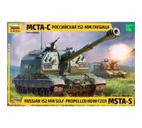 Maquette Char Russian 152 Mm Self-propelled Howitzer Msta-s - ZVEZDA G