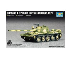 Maquette Char : Russian T-62 Main Battle Tank Mod.1972-Trumpeter