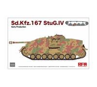Maquette Char Sd.kfz.167 Stug.iv Early Production Rye Field Model 5060 1/35ème M