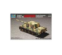 Maquette char : sdkfz.186 jagdtiger avec zimmerit 1944 : modèle porsche trumpeter