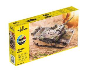 Maquette Char : Starter Kit : Leclerc T5/T6-Heller