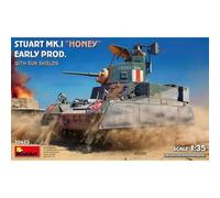Maquette Char Stuart Mk.I 'honey' - Miniart - 1:35 - Vert - Mixte - Enfant-Miniart Multicolore