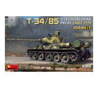 Maquette Char T-34/85 Czechoslovak Prod. Early Type. Interior Kit Miniart 37069