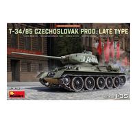 Maquette Char T-34-85 Czechoslovak Prod. Late Type |miniart|37078| 1:35 Maquette