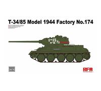 Maquette Char T-34/85 Model 1944 Factory No.174 Rye Field Model 5079 1/35ème Maq