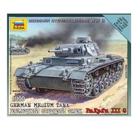 Maquette Char : Tank Panzer Iii Allemand-Zvezda