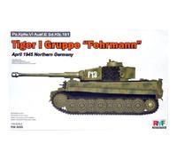 Maquette Char Tiger I Gruppe Fehrmann April 1945 Northern Germany Rye Field Mode