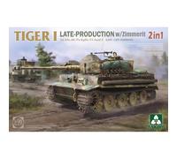 Maquette Char Tiger I Late Production W/zimmerit Sd.kfz. 181 Pz.kpfw. Vi Ausf. E