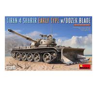 (MIN37044) - Miniart 1:35 - Tiran 4 Sharir Ealry Type w/ Dozer Blade