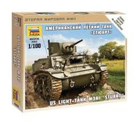 Maquette Char : Us Light Tank M3a1 Stuart