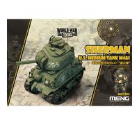 Maquette Char : World War Toons : Sherman Us Medium Tank M4a1