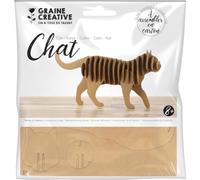 MAQUETTE CHAT CARTON 220x110x45 mm