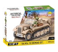 Maquette - COBI - 2273 - Sd. Kfz. 10 DEMAG D7 - Plastique - Gris - A partir de 6 ans