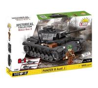 Cobi Jeu de construction Panzer III Ausf. J (COBI-2289) – 500 pièces, plastique, à monter soi-même