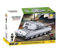 Maquette - COBI - 2572 - Panzerkampfwagen E-100 - Blanc - Pour enfants à partir de 6 ans
