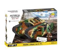 COBI – Jeu de construction – Mark I (Homme) n° C.19 – COBI-2993 – Blanc – À monter soi-même