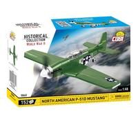 Maquette - COBI - 5860 - P-51D Mustang - Plastique - À monter soi-même - Mixte