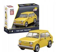 Cobi Maquette Fiat 126p COB24530 – 71 éléments – Jaune – 5 ans et +