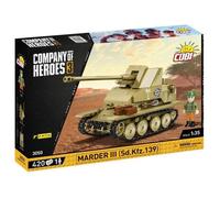 Cobi Jeu de construction Blindé Marder III (Sd.Kfz 139) 3050 – Échelle 1:35 – Blanc