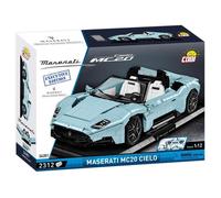 Maquette - COBI - Maserati MC20 Cielo Executive Edition - Bleu - Plastique - A monter soi-même