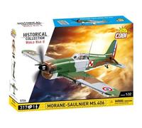 Maquette - COBI - Morane-Saulnier MS.406 - 317 pièces - Intérieur - À partir de 8 ans