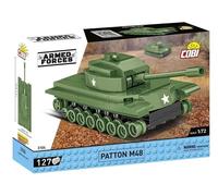 Maquette - COBI - PATTON M48 - 127 éléments - 1:72 - Vert