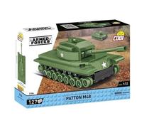 Maquette - COBI - PATTON M48 - 127 éléments - 1:72 - Vert