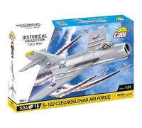 Maquette COBI - S-102 - Force Aérienne Tchécoslovaque - MIG15 - 504 pièces - À partir de 14 ans