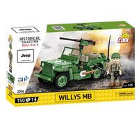 Maquette - COBI - Willys MB - 300 pièces - Plastique - À monter soi-même