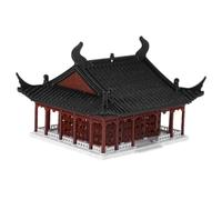 Maquette D’Architecture Chinoise Miniature en Plastique, Décor Zen | Paysage D’aquarium Plantes, Structure Eau-terre Compacte, Style Traditionnel, Usage Maison