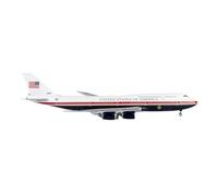 Maquette d’Avion en Alliage for modèle d'avion USF Boeing VC-25B (747-8BBJ) à l'échelle 1:400, Ornement de modèle d'avion en Alliage métallique 30000 Avion moulé sous Pression