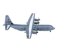 Maquette d’Avion en Alliage Modèle d'avion Miniature moulé sous Pression C-130J-30 Super Hercules de la Royal Australian Air Force à l'échelle 1:400 Avion moulé sous Pression