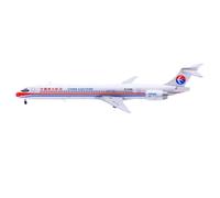 Maquette d’Avion en Alliage Modèle réduit d'avion en Alliage métallique Mcdonnell Douglas MD-90 B-2265 de China Eastern Airlines à l'échelle 1:400 Avion moulé sous Pression
