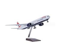 Maquette D'aviation Avion British Airways 777 B777 Échelle 1/157 47 Cm Modèle Réduit De Roue Et Train D'atterrissage en Résine Jouet Collection ou Cadeau