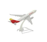 Maquette D'aviation Maquette d'avion Iberia A330-200 en Alliage Métallique Moulé sous Pression À L'échelle 1/400 Objet De Collection Statique for Adultes Collection ou Cadeau