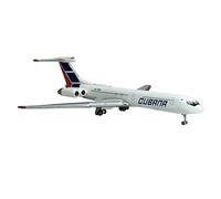 Maquette D'aviation Modèle d'avion Ilyushin Il-62M À L'échelle 1:500 Avion en Alliage Cubana Airlines Collection ou Cadeau
