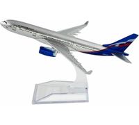Maquette d'avion 16 cm représentant Un pour Airbus A330 la Compagnie aérienne Russe Alliage idéale pour décorer Une bibliothèque ou Offrir Cadeau