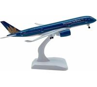 Maquette d'avion 20 cm représentant Un pour Airbus A350 Vietnam Airlines Alliage idéale comme Souvenir ou Cadeau
