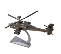 Maquette d'avion Alliage l'échelle 1:72 pour hélicoptère pour Combat AH-64 l'pour US Air Force (Apache Gunship) Kit Jeu Loisirs