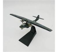 Maquette d'avion au 1/144 représentant Un Chasseur amphibie Pby 5 Catalina la RAF Britannique (Seconde Guerre Mondiale) Modèle réduit métal moulé sous Pression pour Offrir Cadeau