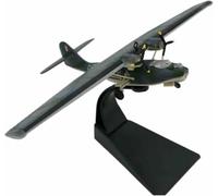 Maquette d'avion au 1/144 représentant Un Pby 5 Catalina Avion Chasse amphibie Canso la RAF Britannique (Seconde Guerre Mondiale) Modèle réduit métal moulé sous Pression pour Offrir Cadeau