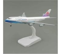 Maquette d'avion Boeing 747 China Airlines (Taiwan) métal moulé sous Pression 20 cm diamètre Idéale pour décorer Un Hall d'accueil ou comme Cadeau