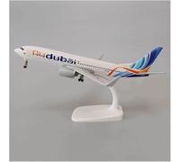 Maquette d'avion Boeing B737-800 20 cm pour Air Fly Dubai Alliage métal moulé sous Pression Idéale comme Cadeau