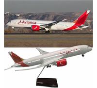 Maquette d'avion Columbia Airlines B787 l'épour Chelle 1:130 (185 Pouces) résine pour l'aviation Civile Version allégée idéale pour Une Exposition Statique Train d'atterrissage Inclus