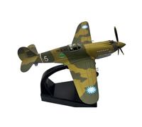Maquette d'avion de Chasse Curtiss P40 Warhawk au 1/72 en métal moulé sous Pression pour Bureau ou décoration Ensemble de Jeu de Passe-Temps Miniature